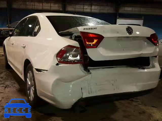 2013 VOLKSWAGEN PASSAT S 1VWAH7A35DC027758 image 2