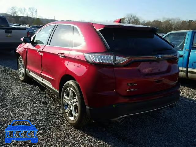 2015 FORD EDGE TITAN 2FMTK3K80FBB79381 image 2