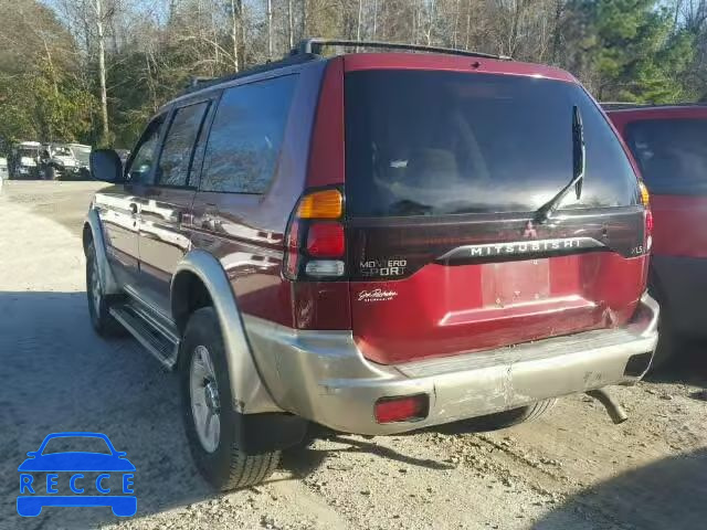 2000 MITSUBISHI MONTERO SP JA4LS31H6YP043963 image 2