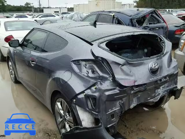 2016 HYUNDAI VELOSTER KMHTC6AD7GU267613 image 2