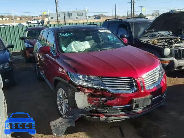 2016 LINCOLN MKX SELECT 2LMTJ8KR9GBL42477 image 0