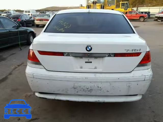 2003 BMW 745I WBAGL63433DP63129 Bild 9