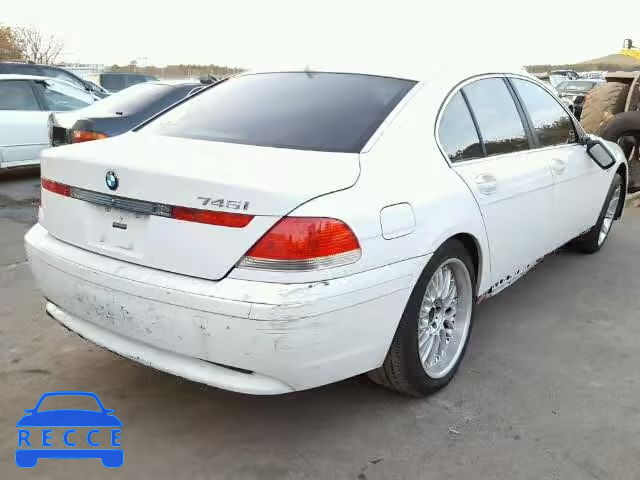 2003 BMW 745I WBAGL63433DP63129 Bild 3