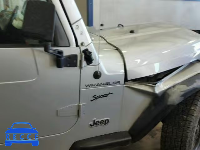 2002 JEEP WRANGLER S 1J4FA49S22P733593 image 9