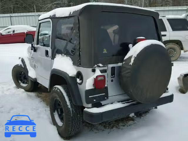 2002 JEEP WRANGLER S 1J4FA49S22P733593 image 2