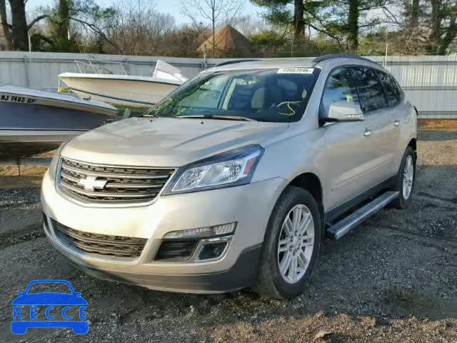 2014 CHEVROLET TRAVERSE L 1GNKVGKD0EJ345881 image 1