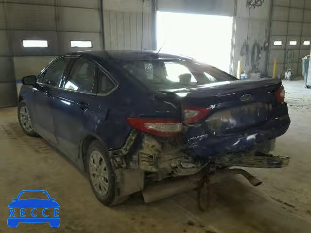 2014 FORD FUSION S 3FA6P0G79ER169570 image 2