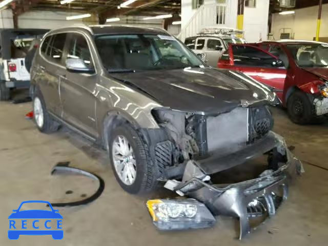 2011 BMW X3 XDRIVE2 5UXWX5C58BL710712 image 0