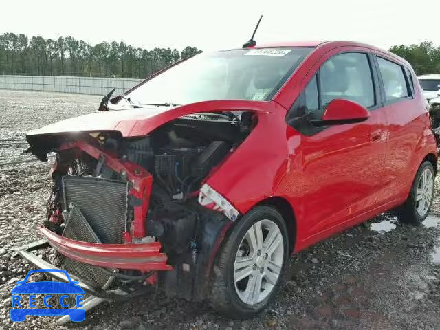 2014 CHEVROLET SPARK 1LT KL8CD6S97EC560516 зображення 1