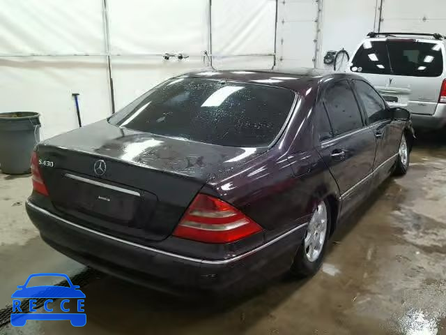 2000 MERCEDES-BENZ S430 WDBNG70J1YA005991 Bild 3