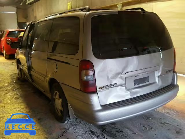 1999 OLDSMOBILE SILHOUETTE 1GHDX03E6XD327889 image 2