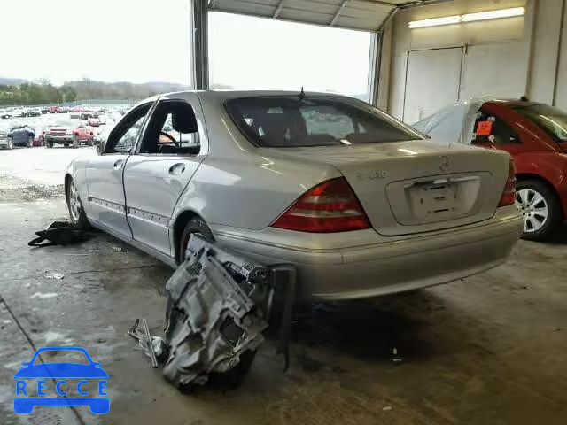 2001 MERCEDES-BENZ S430 WDBNG70JX1A148542 image 2