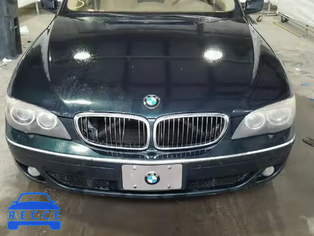 2007 BMW 750I WBAHL83577DT08170 image 6