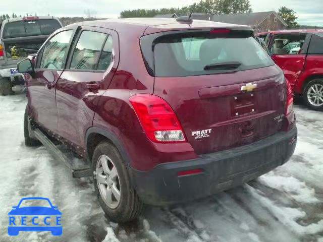 2016 CHEVROLET TRAX LS 3GNCJNSB7GL250409 image 2