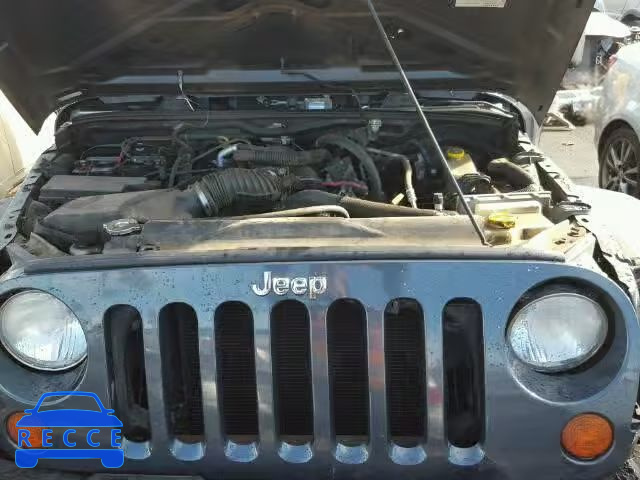 2007 JEEP WRANGLER X 1J4GA39127L193666 image 6