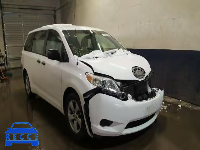 2011 TOYOTA SIENNA 5TDZK3DCXBS018237 image 0