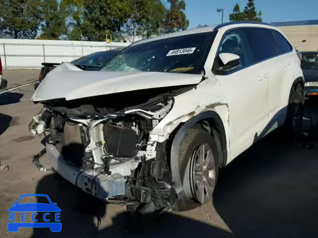 2014 TOYOTA HIGHLANDER 5TDKKRFHXES020281 image 1