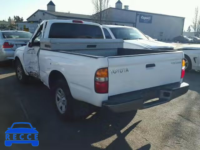 2002 TOYOTA TACOMA 5TENL42N02Z138248 image 2