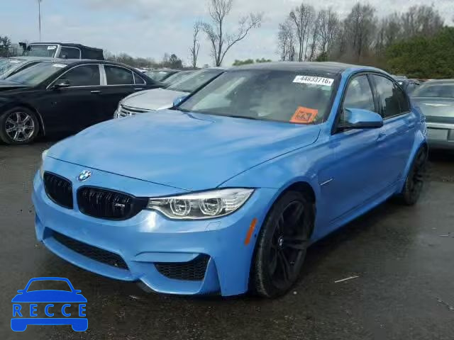 2016 BMW M3 WBS8M9C52G5D30606 image 1