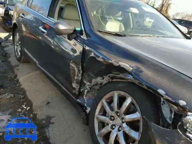 2008 LEXUS LS 460L JTHGL46F785020901 зображення 9