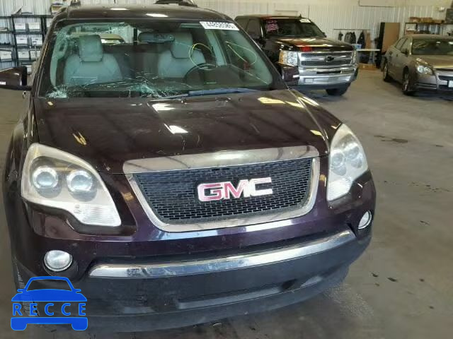 2009 GMC ACADIA SLT 1GKER23D99J120204 зображення 9