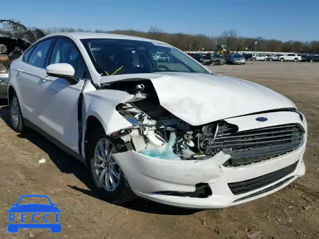 2015 FORD FUSION S 3FA6P0G71FR177762 image 0