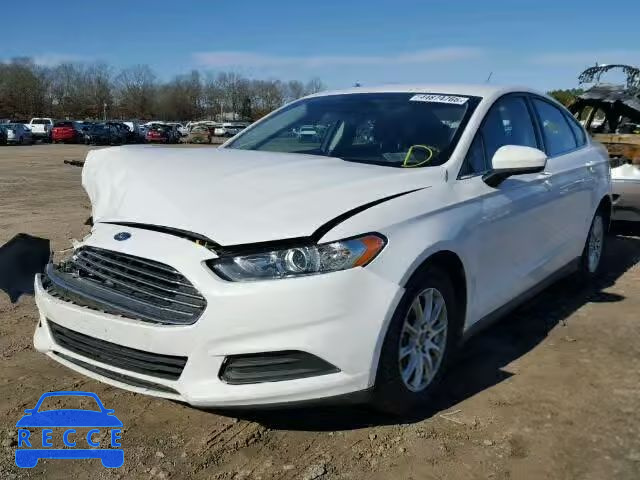 2015 FORD FUSION S 3FA6P0G71FR177762 image 1