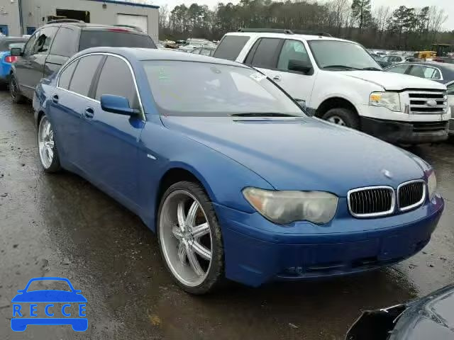 2003 BMW 745I WBAGL63463DP66204 Bild 0