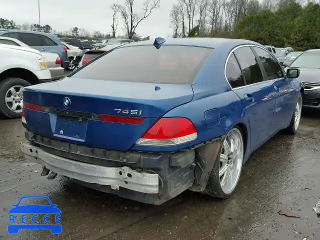 2003 BMW 745I WBAGL63463DP66204 image 3