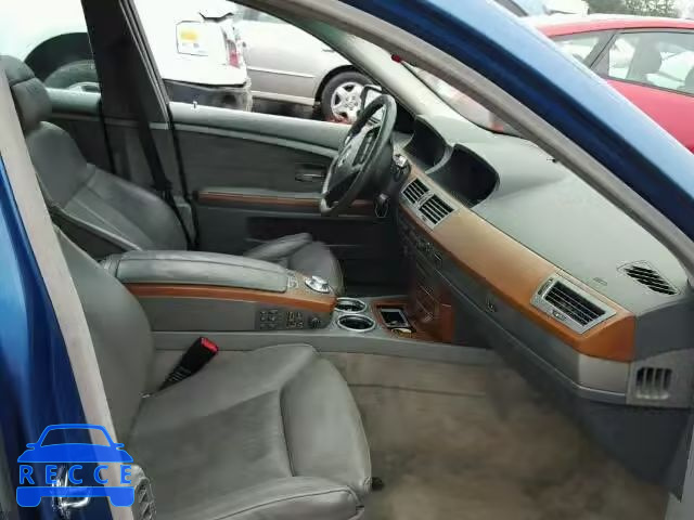 2003 BMW 745I WBAGL63463DP66204 image 4