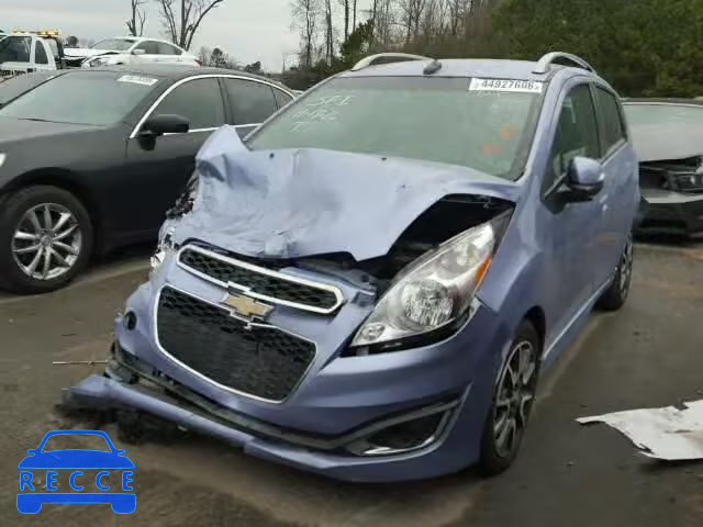 2014 CHEVROLET SPARK 2LT KL8CF6S90EC551392 зображення 1