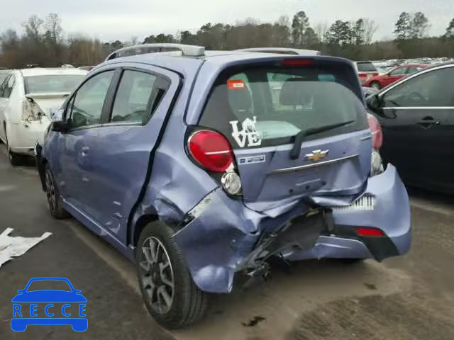 2014 CHEVROLET SPARK 2LT KL8CF6S90EC551392 зображення 2