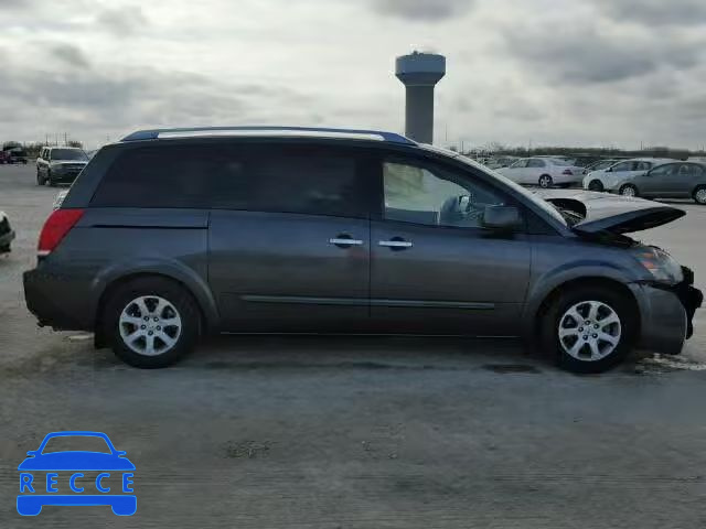 2009 NISSAN QUEST S/SE 5N1BV28U19N105932 зображення 8