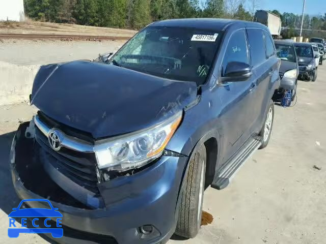 2014 TOYOTA HIGHLANDER 5TDZARFH5ES008427 image 1
