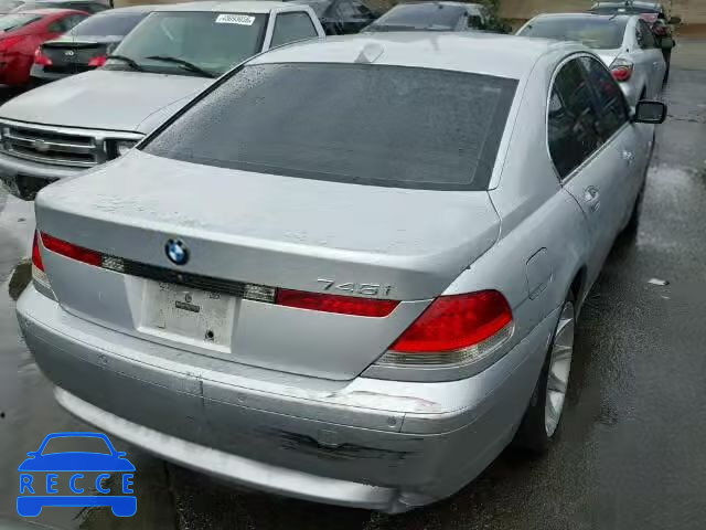 2005 BMW 745I WBAGL63575DP75991 image 3