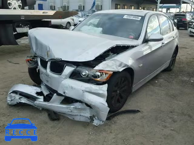 2006 BMW 325I AUTOMATIC WBAVB17566NK40279 зображення 1