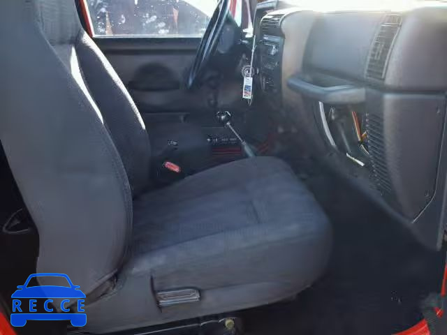 2005 JEEP WRANGLER X 1J4FA39S15P333300 image 4