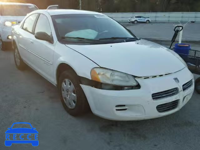 2001 DODGE STRATUS SE 1B3EJ46X41N649840 зображення 0