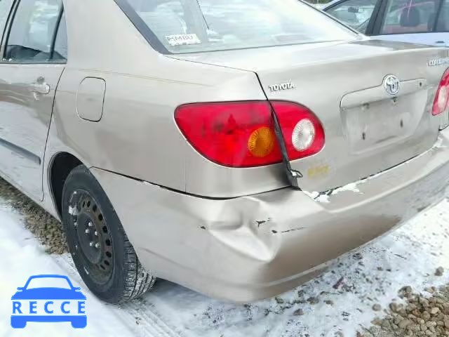 2004 TOYOTA COROLLA 1NXBR32E34Z206951 image 9