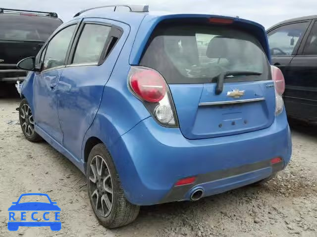 2013 CHEVROLET SPARK 2LT KL8CF6S99DC510614 зображення 2