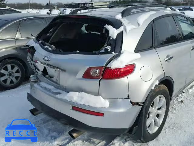 2004 INFINITI FX35 JNRAS08W74X210258 зображення 9