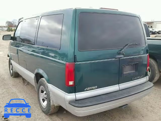 1999 CHEVROLET ASTRO VAN 1GNDM19W6XB149845 image 2