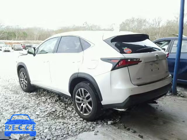 2015 LEXUS NX 200T JTJYARBZ6F2011529 image 2