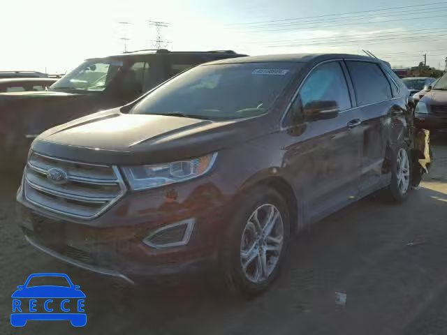 2015 FORD EDGE TITAN 2FMTK4K97FBB92305 image 1