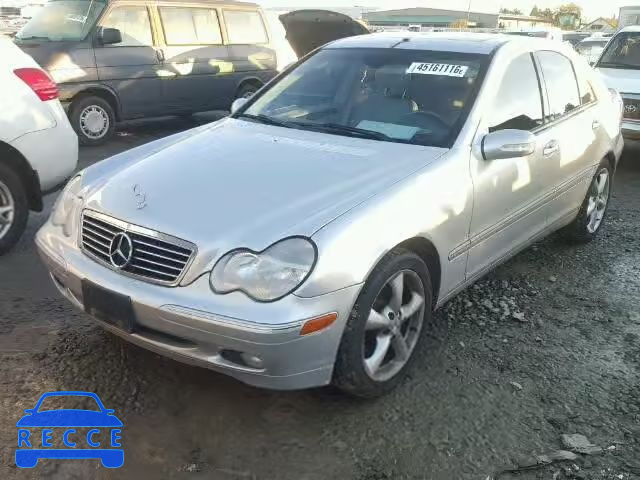 2004 MERCEDES-BENZ C240 WDBRF61J44E017763 image 1