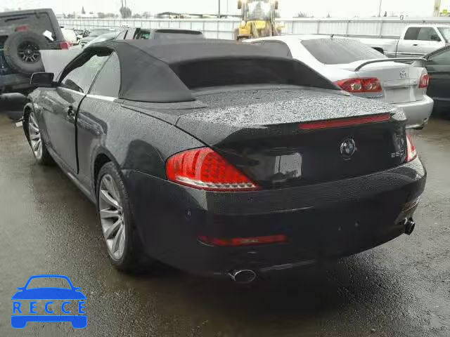 2008 BMW 650I WBAEB53598CX60035 image 2