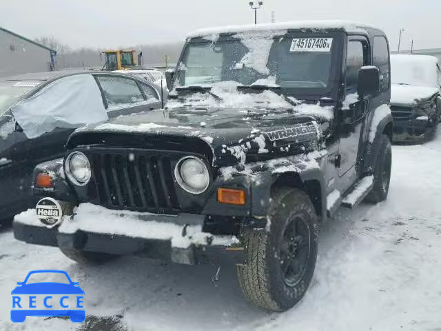 2000 JEEP WRANGLER S 1J4FA29PXYP797017 Bild 1