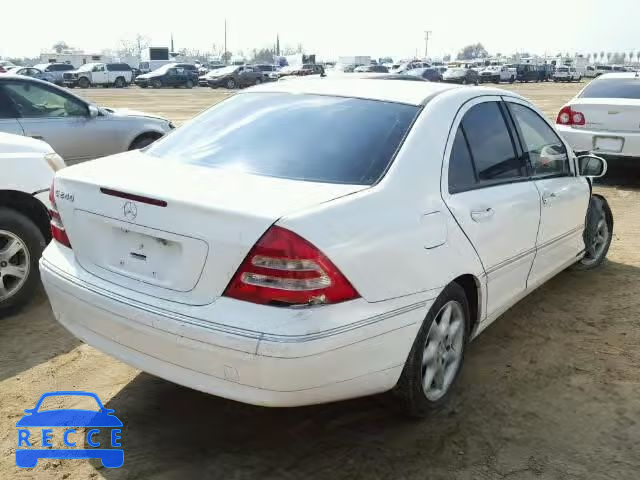 2004 MERCEDES-BENZ C240 WDBRF61J44A560246 image 3