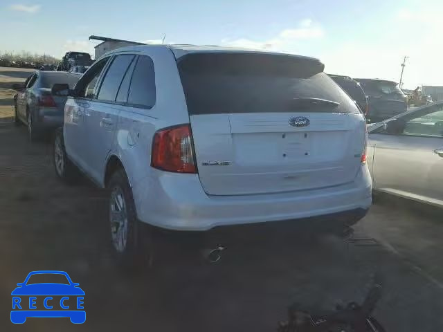 2013 FORD EDGE SEL 2FMDK3JC4DBA94129 image 2