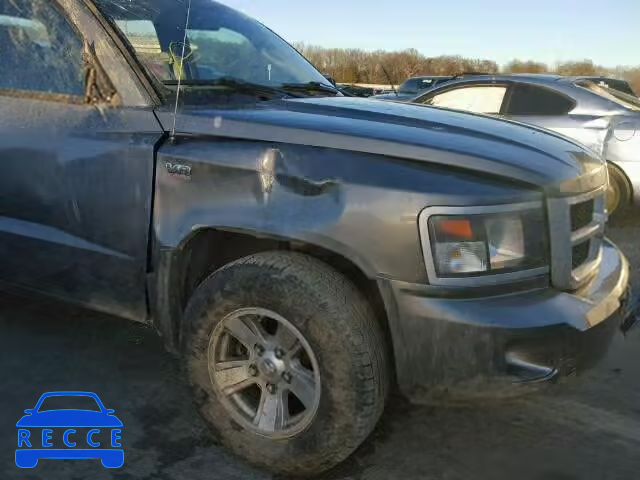 2009 DODGE DAKOTA SXT 1D3HE38P29S785248 зображення 9